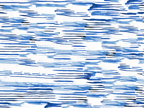  青色靛蓝水彩扎染蜡染布纹纹理25 