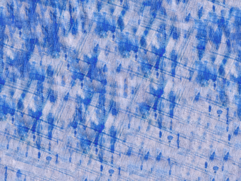 手工扎蓝布纹85