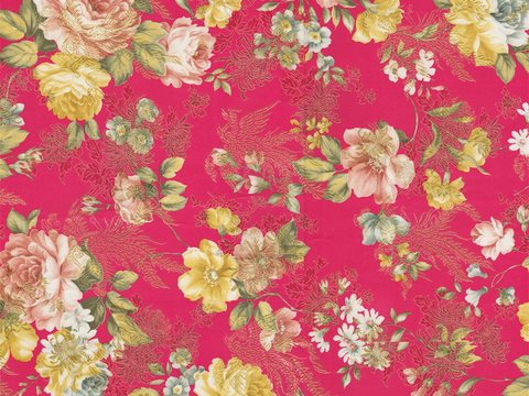  中国传统服饰纹理图案，吉祥图案，富贵图案347 