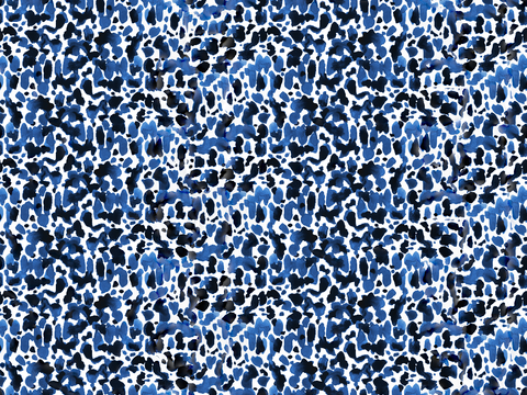  青色靛蓝水彩扎染蜡染布纹纹理13 