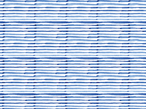  手绘蓝色水彩蜡染扎染印花布纹74 