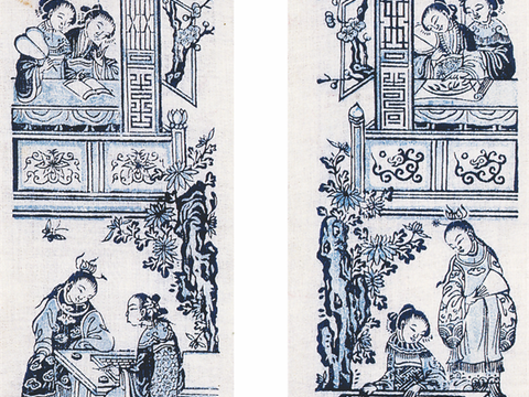 中国传统服饰纹理图案，吉祥图案，富贵图案141