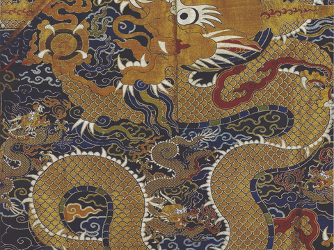  中国传统服饰纹理图案，吉祥图案，富贵图案4 