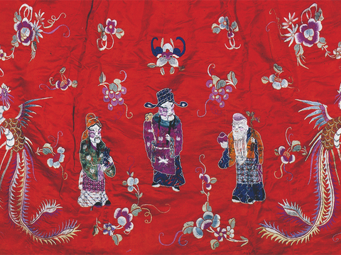  中国传统服饰纹理图案，吉祥图案，富贵图案115 