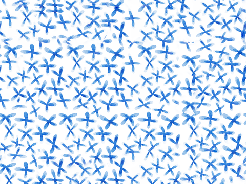  青色靛蓝水彩扎染蜡染布纹纹理23 