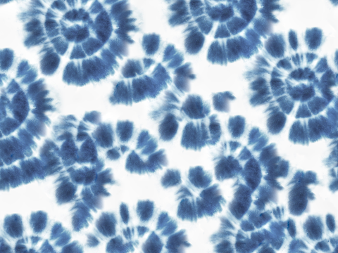 手工扎蓝布纹88