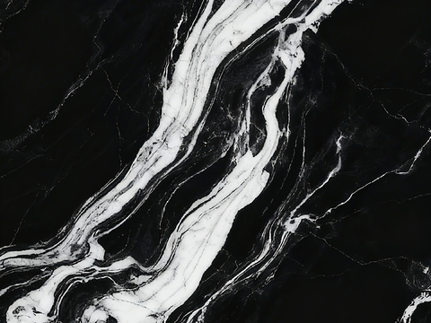 极简黑白大理石