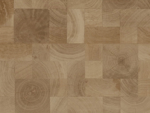 现代黄灰色拼花木纹