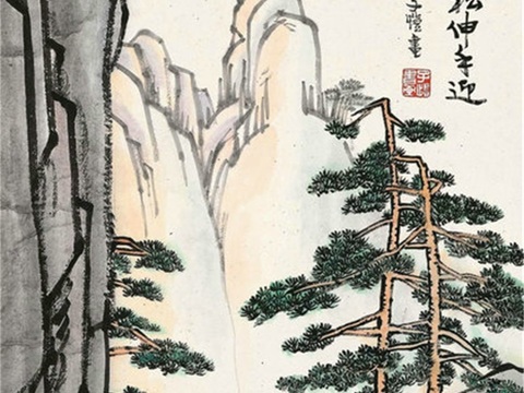  丰子恺水墨绘画作品，写意水墨画，水墨风漫画101 