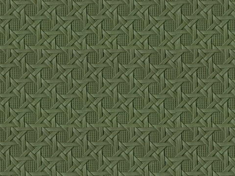  现代轻奢编织皮 绿色皮纹编织贴图 
