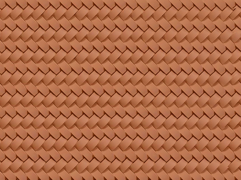  现代轻奢编织皮 橙色皮纹编织贴图 