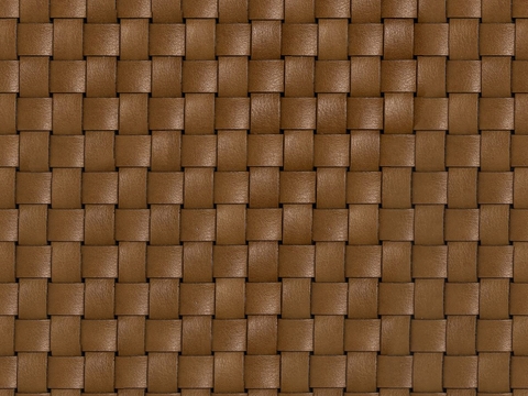  现代无缝咖色编织皮革 咖色编织人造皮 
