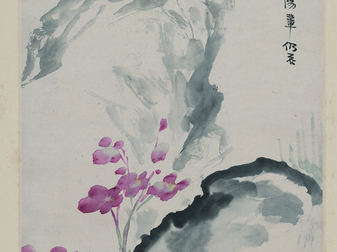  张大千绘画作品，中国近现代水墨画，写意水墨画101 