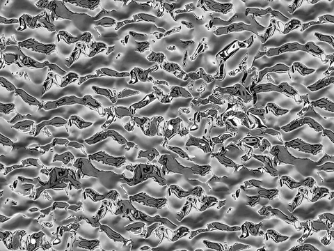 现代水波纹金属 银色水波纹不锈钢贴图