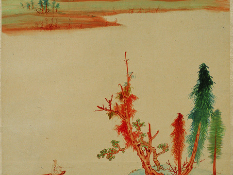  张大千绘画作品，中国近现代水墨画，写意水墨画-5 