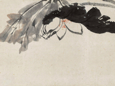  张大千绘画作品，中国近现代水墨画，写意水墨画51 