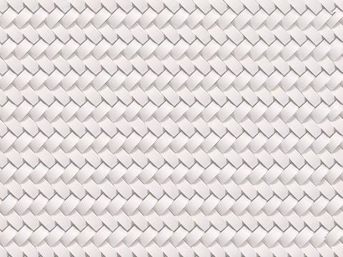  现代法式编织皮 无缝米白编制皮革贴图 