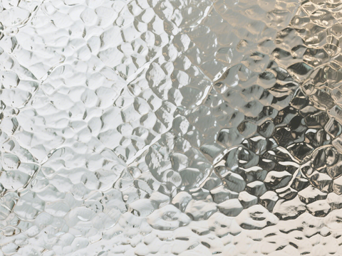 现代水波纹金属 银色水波纹不锈钢贴图