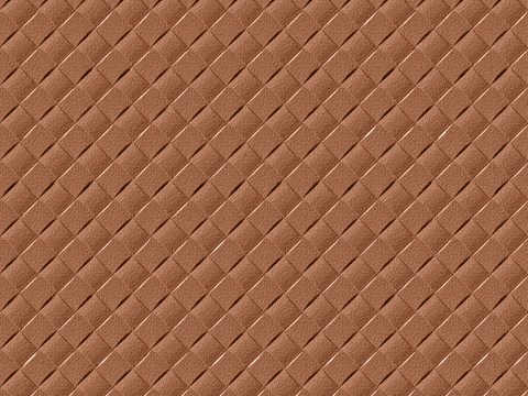  现代意式编织皮 无缝黄色编织皮革贴图 