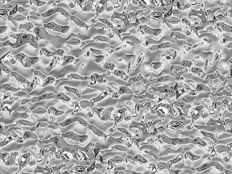 现代水波纹金属 无缝银色水波纹不锈钢金属