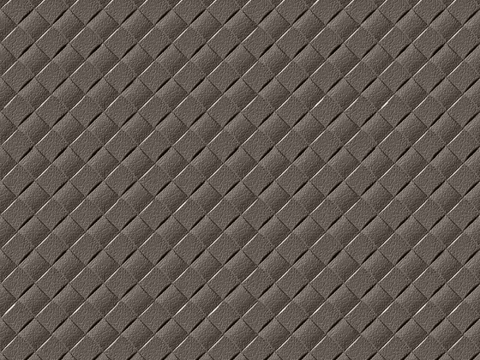  现代无缝咖色编织皮革 咖色编织人造皮 