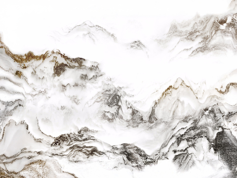 现代山水大理石岩板 山水纹理大理石