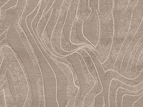  现代轻奢条纹地毯 绒布条纹地毯 