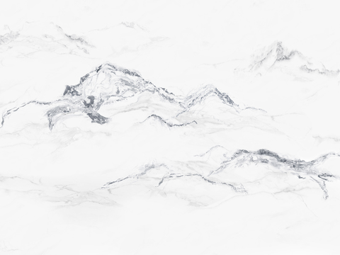 新中式中式岩板大理石 山水纹理大理石