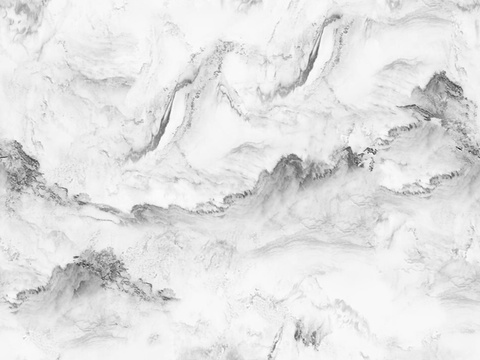 现代新中式大理石 浅色山水大理石岩板