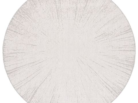 现代奶油风圆形地毯贴图