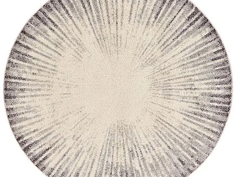 现代圆形地毯贴图