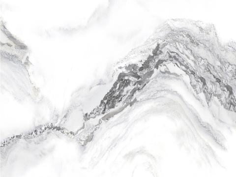 现代新中式大理石 浅色山水大理石岩板