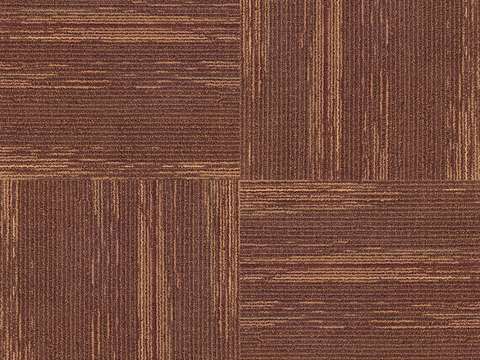 无缝咖色条纹格子地毯贴图