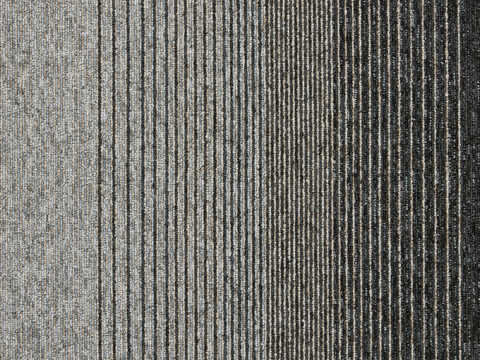  无缝灰色条纹办公地毯 