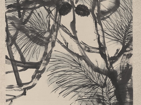 齐白石写意水墨画，近现代水墨画 老鹰1