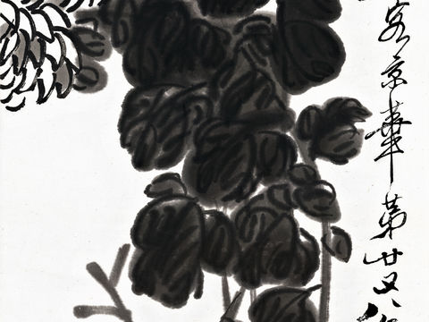 齐白石写意水墨画，近现代水墨画--3