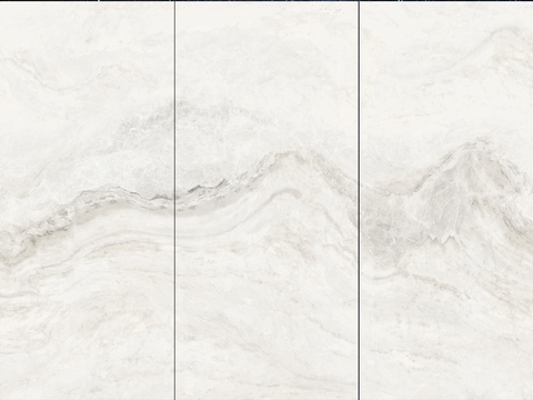 现代新中式山水大理石 白色山水纹理大理石