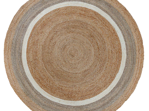 中式圆形地毯贴图