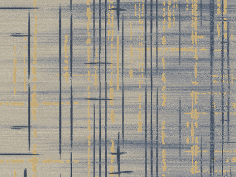 无缝深灰色针织肌理几何条纹地毯