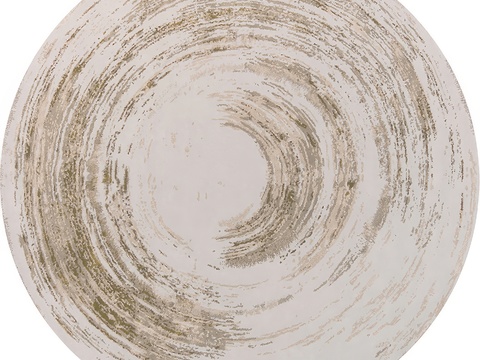 圆形地毯 客厅简约轻奢地毯贴图