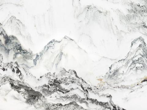 新中式中式岩板大理石 山水纹理大理石