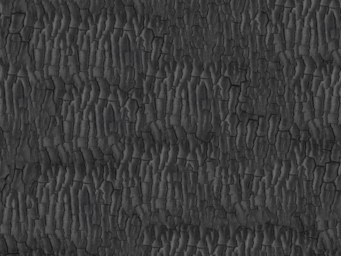  炭化木炭黑木纹纹理贴图 