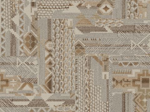 现代条纹地毯贴图