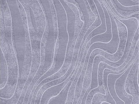  现代轻奢条纹地毯 绒布条纹地毯 