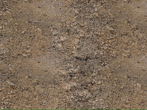 水泥地 土地 土壤 地面 碎石