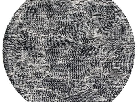 现代圆形地毯贴图