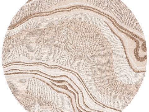 中古风圆形地毯贴图