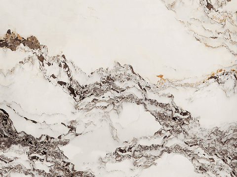现代新中式山水大理石 白色山水纹理大理石