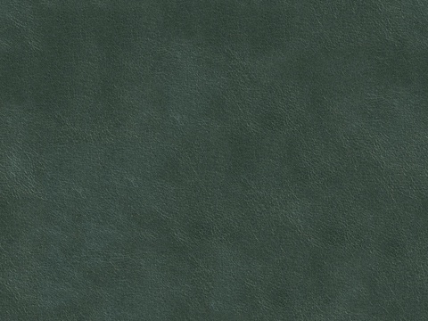  无缝墨绿色细纹皮革 