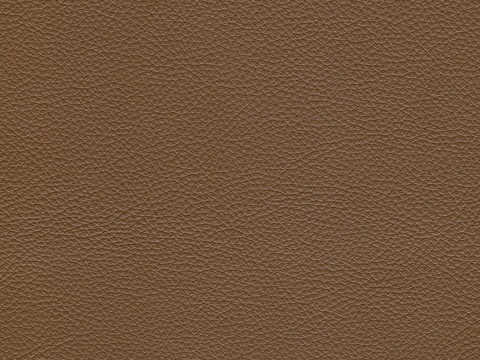  棕色粗纹皮革 